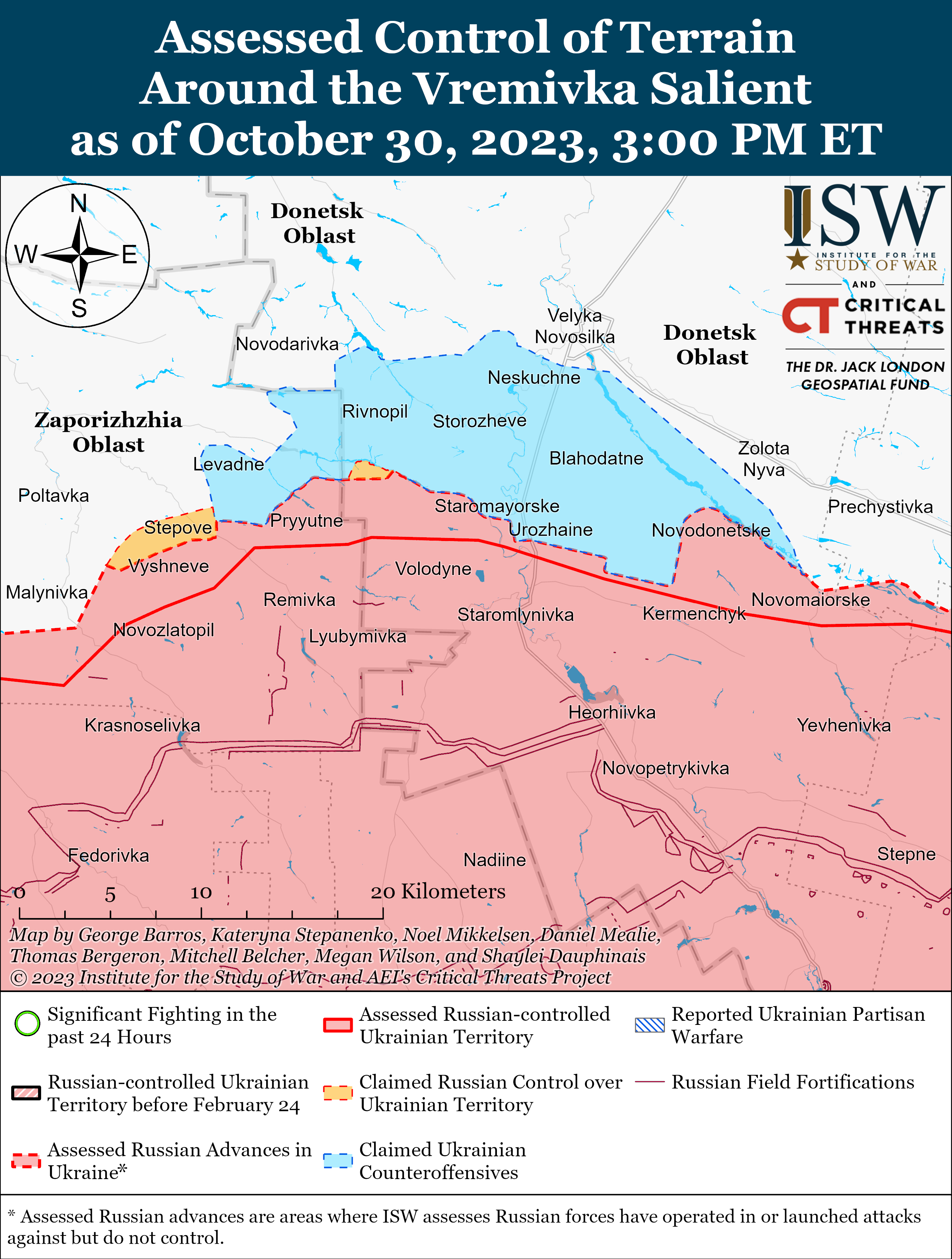 ЗСУ контратакували на Куп'янському напрямку та просунулися біля Роботиного: карти боїв ISW